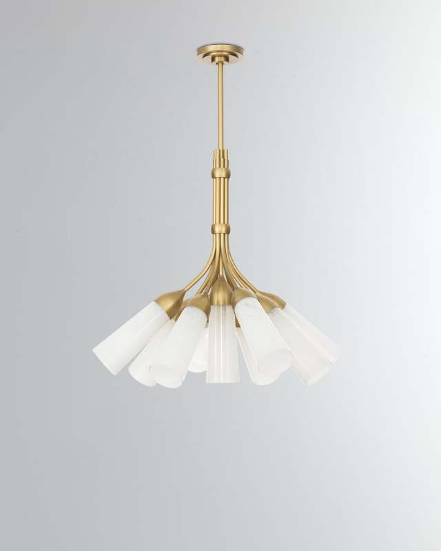 Mousseaux 9-Light Chandelier, 29" Round